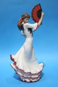 A Lladro 'Spanish Flamenco' dancer 38cm height