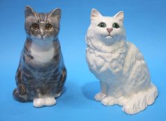 A Winstanley cat and a Beswick cat