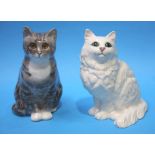 A Winstanley cat and a Beswick cat