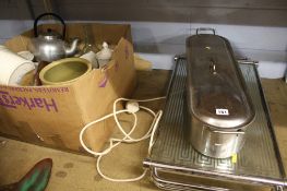 Hot plate, fish kettle etc.