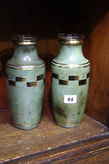 Pair of 'Wumark' vases