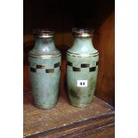 Pair of 'Wumark' vases