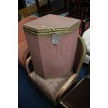 Linen box and chair