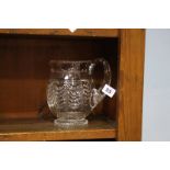 Cut glass water jug