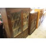 Ercol drinks cabinet and a bookcase