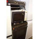 Microwave and gas cooker