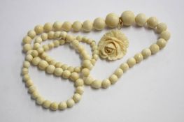 String of Ivory style beads