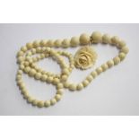 String of Ivory style beads