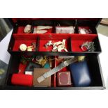 Jewellery box and contents