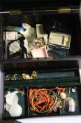 Jewellery box and contents