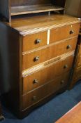 Oak Chest of drawers