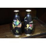 Pair of Devon fielding's vases