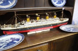 Model ship 'Titanic'