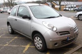 A Nissan Micra Initia, 06, MOT 09/16, mileage 14,7