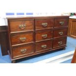 Chest of nine drawers