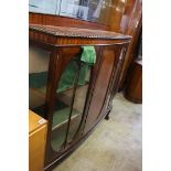 Mahogany china cabinet