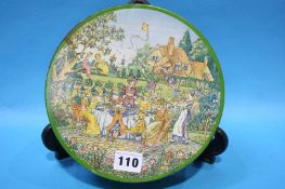 'Rude' Huntley and Palmer biscuit tin