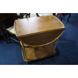 Ercol Golden Dawn tea trolley