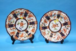 Two Royal Crown Derby plates