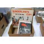 Assorted SAFC programmes, 73 Cup final L.P etc.