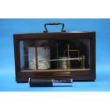 Cased Barograph by Short and Mason of London