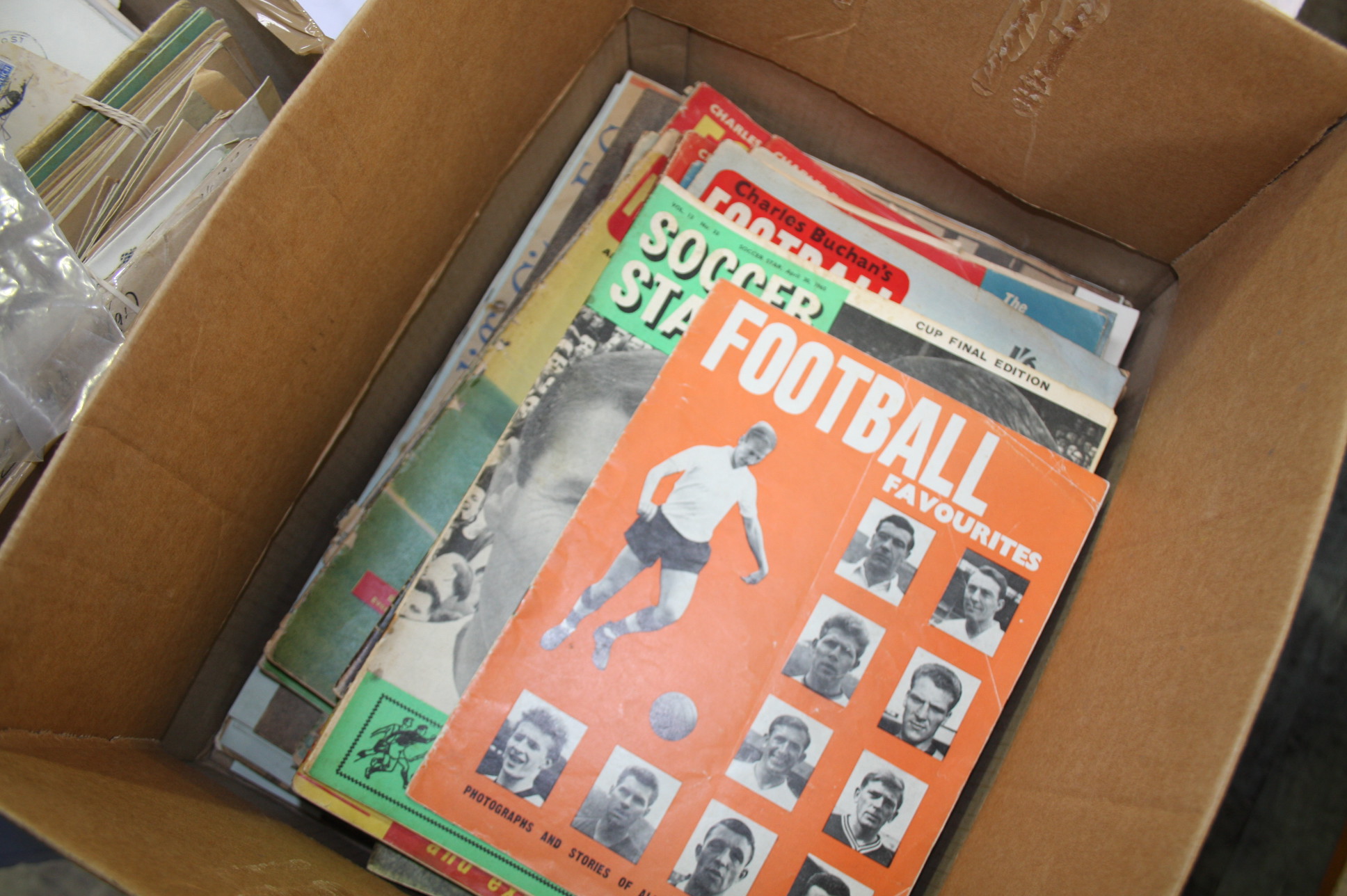 Box of assorted football ephemera - Image 3 of 11