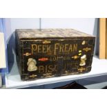 Advertising - A 'Peek Frean' of London pine biscuit box