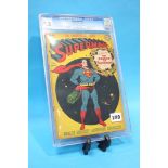 Superman No.53 CGC graded 3.5