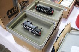 Five kit built model locomotives