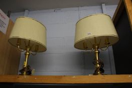 Pair of table lamps