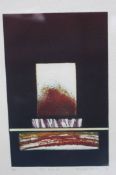 Set of three modern prints and a print by Brenda Hartim, 1996, 'Hot Rock Vi'