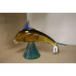 Murano glass fish