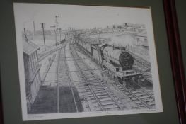 Three various railway prints