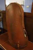 Leather trombone case