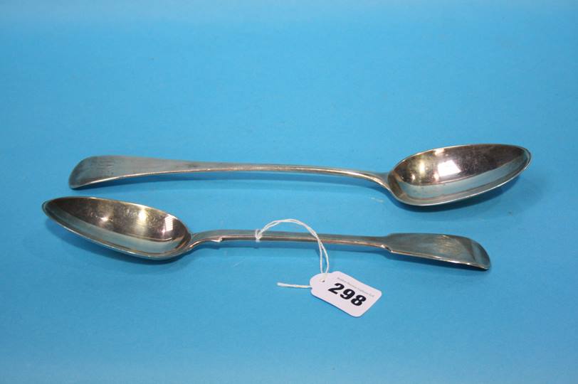 Two silver serving spoons - Image 2 of 3