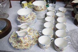 Chintz tea set