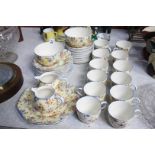 Chintz tea set