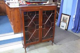 Mahogany bookcase top