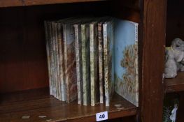 13 Volumes, Collins Geographical books