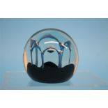 A boxed Caithness 'May Dance' paperweight