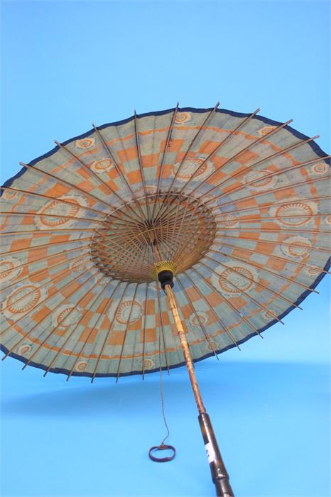 A Bamboo Japanese parasol - Image 2 of 3