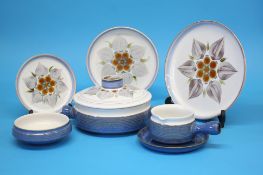 A Denby Chatsworth dinner service, comprising two