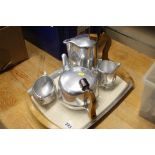 Picquot ware tea set