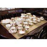 A large quantity of Royal Albert Old Country Rose