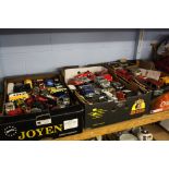 3 Trays of die cast cars