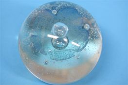 A boxed Caithness 'Morning Dew' paperweight