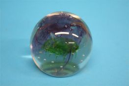 A boxed Caithness 'Sea Kelp' paperweight, limited