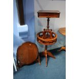 Various occasional tables