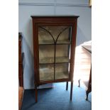 Small Edwardian china cabinet