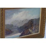 R. Marshall, oil on canvas, signed, 'Lakeland Land